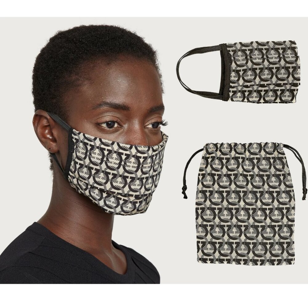Salvatore Ferragamo Face mask Size Large New with Tags